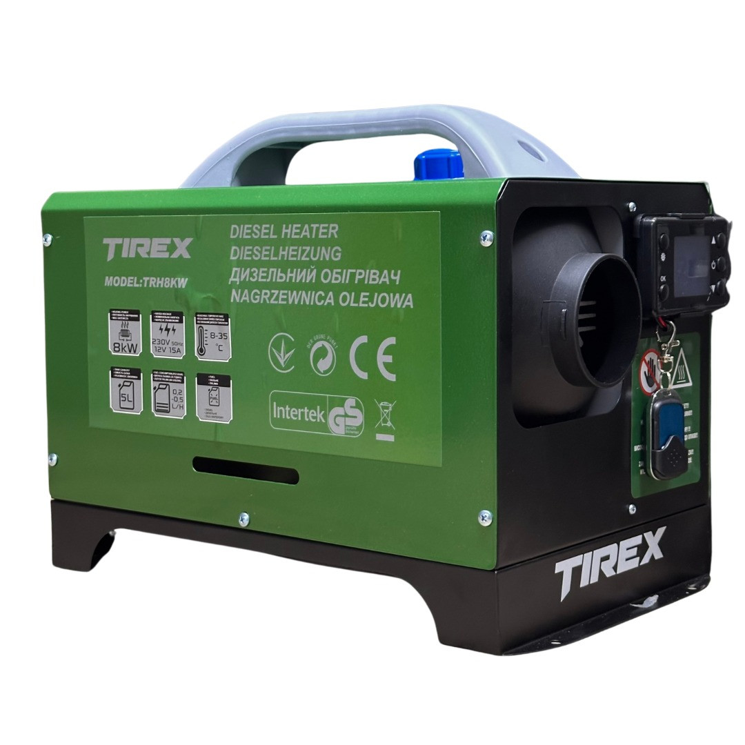 Тепловий генератор дизельний 8 кВт для транспорту, TIREX TRH8KW, фото 1