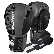 Боксерські рукавиці Phantom APEX Greu 14 унцій (Бинти 4м. в подарунок), фото 2