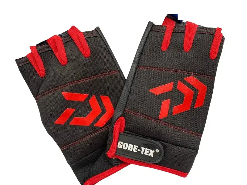 Рукавички Daiwa для спінінгістів, тканина GORE-TEX Дайва