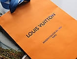 Чоловічий подарунковий набір: ремінь і гаманець Louis Vuitton black, фото 10