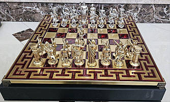 Шахи Manopoulos Лучники, 45x45см, червоный (088-1003.1)