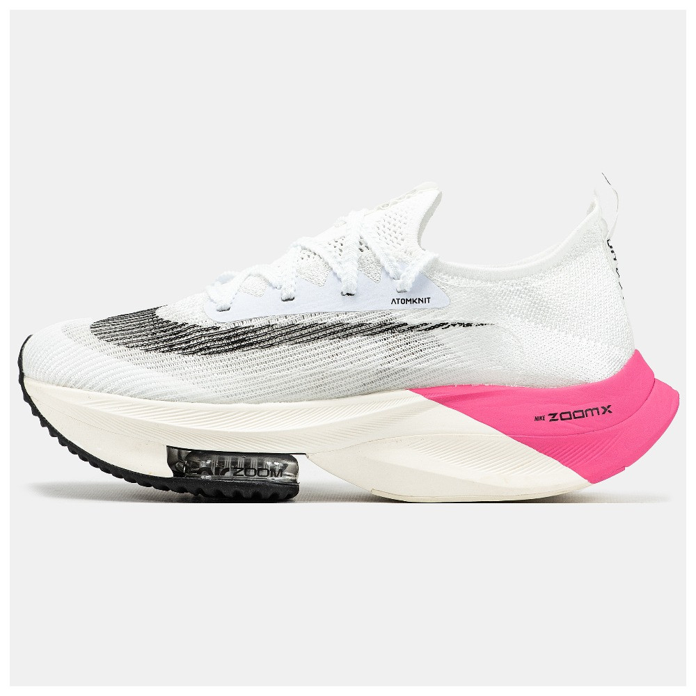Жіночі кросівки Nike Air Zoom AlphaFly Next% 2 White Pink, білі кросівки найк аір зум альфафлай некст 2