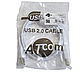 Кабель для принтера Canon USB 2.0 AM/BM 1,8 м універсальний, фото 3