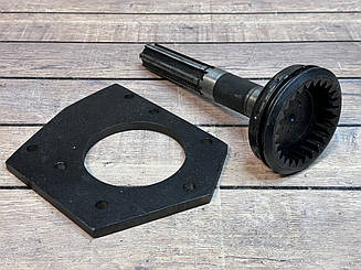 Комплект переобладнання з ПД-10 на стартер ЮМЗ (Вал+Плита)