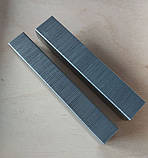 Скоби для степлера будівельного квадратні калені 14х11,3 мм Т53 Сталь під ручний інструмент перетин скоби 0,7 мм упаковка 1000 шт, фото 9