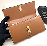Жіночий брендовий гаманець Celine (924) brown, фото 5