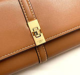 Жіночий брендовий гаманець Celine (924) brown, фото 9