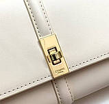 Жіночий брендовий гаманець Celine (924) beige, фото 8