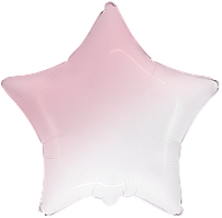 Фольгована кулька Flexmetal 18"(45 см) Зірка градієнт рожева