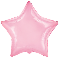 Фольгована кулька Flexmetal 18"(45 см) Зірка пастель рожева