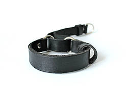 Шкіряний нашийник зашморг для собак "Lockdog"