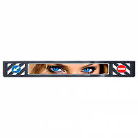 Задній бризковик до причепа "ОЧІ" 2400x350 мм