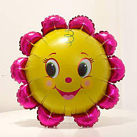 Фольгова кулька фігура КНР "Квітка сонячна" (80х80 см)