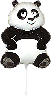 Фольгована кулька міні-фігура Flexmetal 13"(33х23 см) Панда