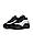 Чоловічі шкіряні текстиль кросівки Nike Air Max 95 Black White, кеди Найк чорні білі. Чоловіче взуття, фото 4