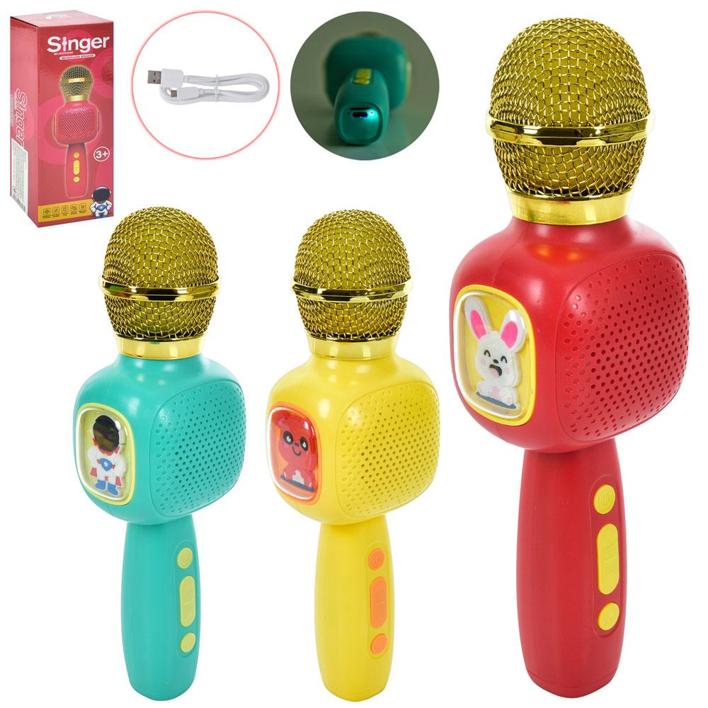 Мікрофон на акумуляторі, Bluetooth, слот TF, USB, 3 типи FDQ-01, фото 1