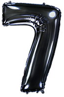 Фольгована цифра Flexmetal 40"(102 см) Чорна 7