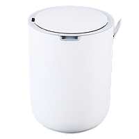 Сенсорне відро для сміття JAH 8 л кругле Waterproof біле