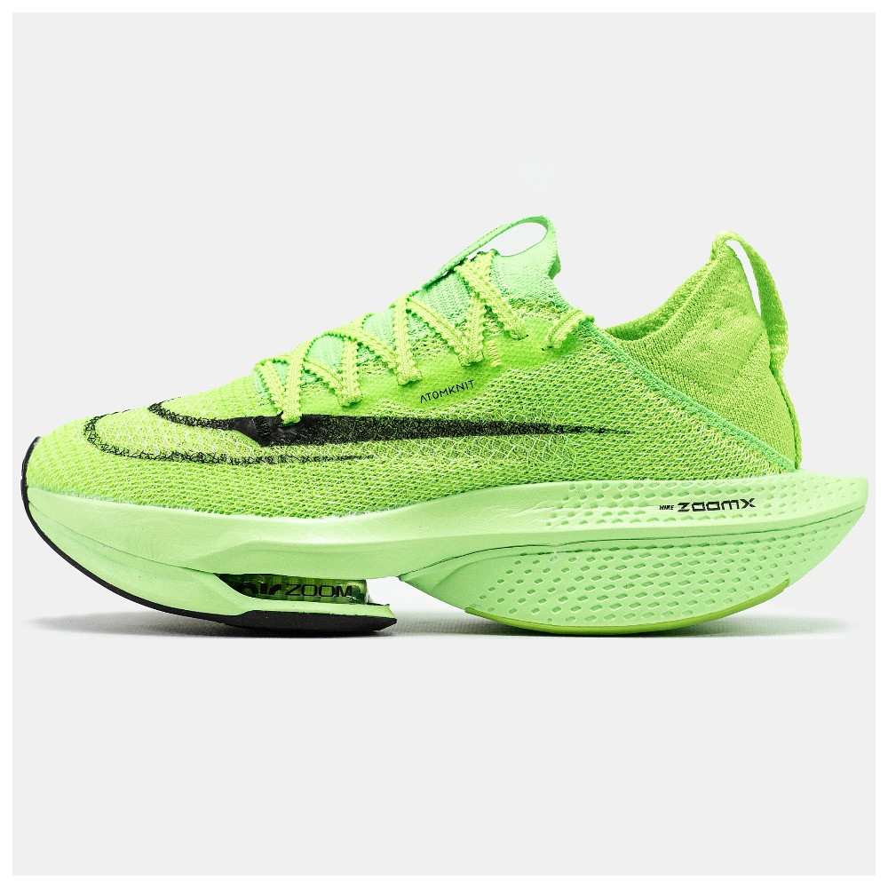 Жіночі кросівки Nike Air Zoom AlphaFly Next% 2 Green, зелені кросівки найк аір зум альфафлай некст 2