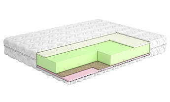 Матрац MatroLuxe Shine Iris 80x190 Білий