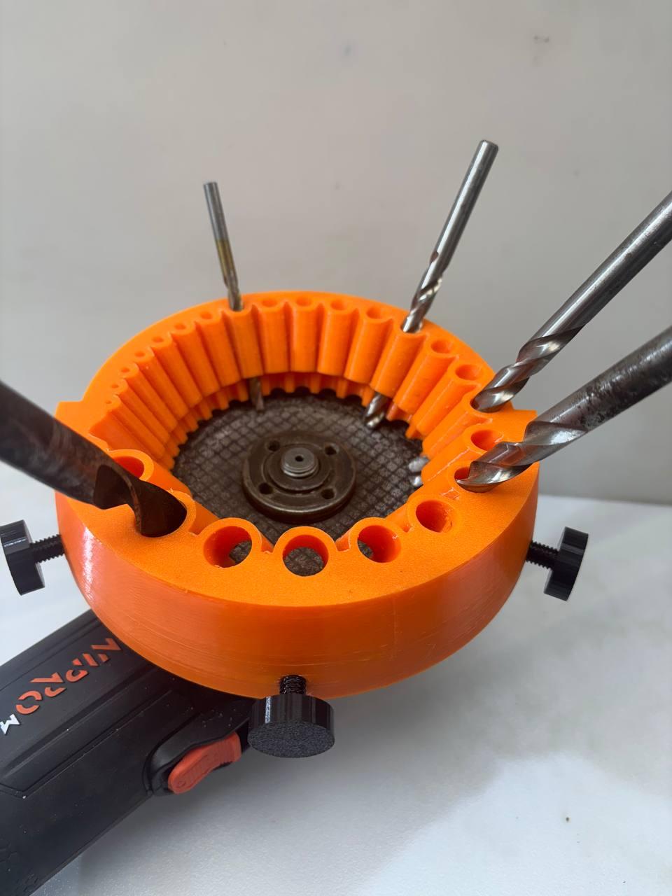 Уневерсальная точилка от 2 до 13 мм для заточки сверл на болгарку 125 ...