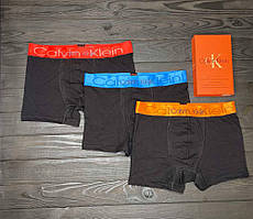 Чоловічі труси в подарунковій коробці, 3 шт, Ck (0911) М