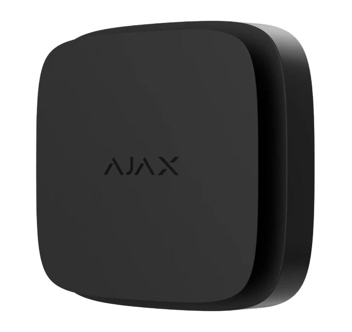 Бездротовий пожежний датчик тепла, диму та чадного газу AJAX FireProtect 2 RB (Heat/Smoke/CO) black