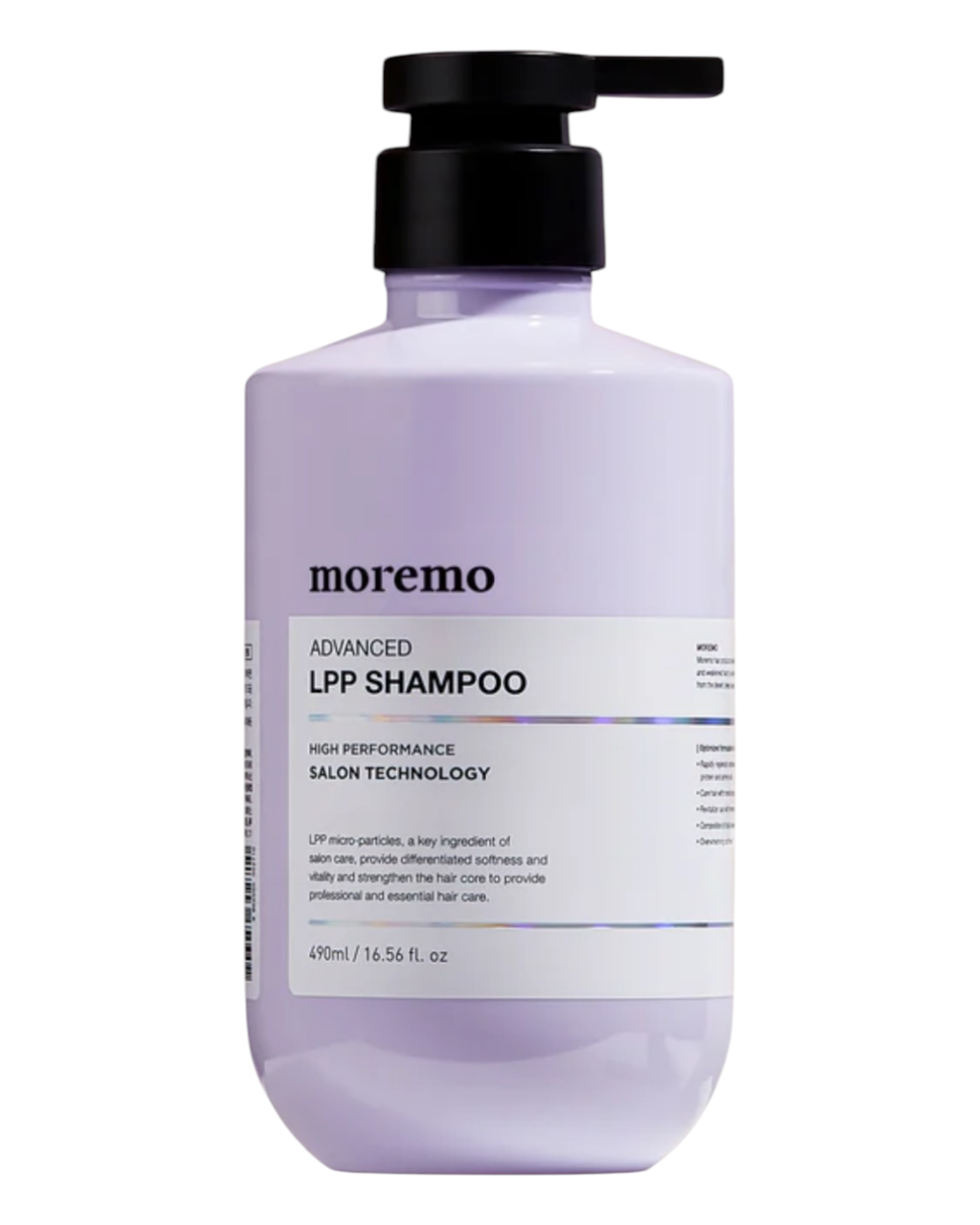 Шампунь для пошкодженого волосся MOREMO Advanced LPP Shampoo High Performance Salon Technology 490 мл, фото 1