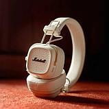 Bluetooth-гарнітура Marshall Major V Cream (1006833) Бежевий DS, фото 6