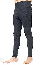 Темно сірі кашемірові кальсони тм "OK" (Батал) Розмір: 52-54, 54-56, 56-58 (33005-2)