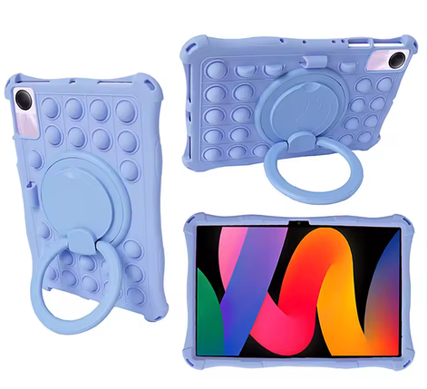 Чехол Pop it case на планшет Xiaomi Redmi Pad SE (11") / purple, фото 1
