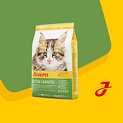 Сухий корм Josera (Йозера) Kitten Grainfree для кошенят, вагітних та лактуючих кішок з домашньою птицею 2 кг
