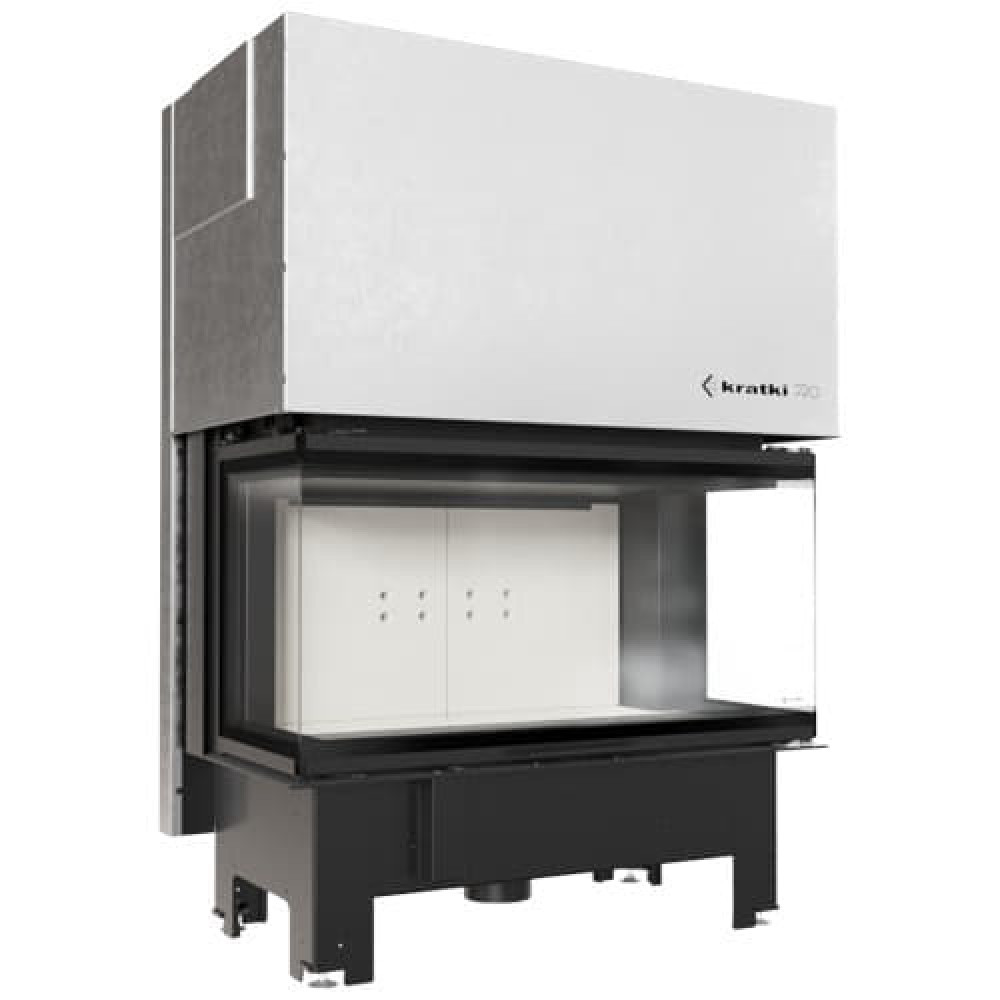 Камінна топка Kratki NBC 15 ліва права BS гільйотина (15,0 кВт), фото 1