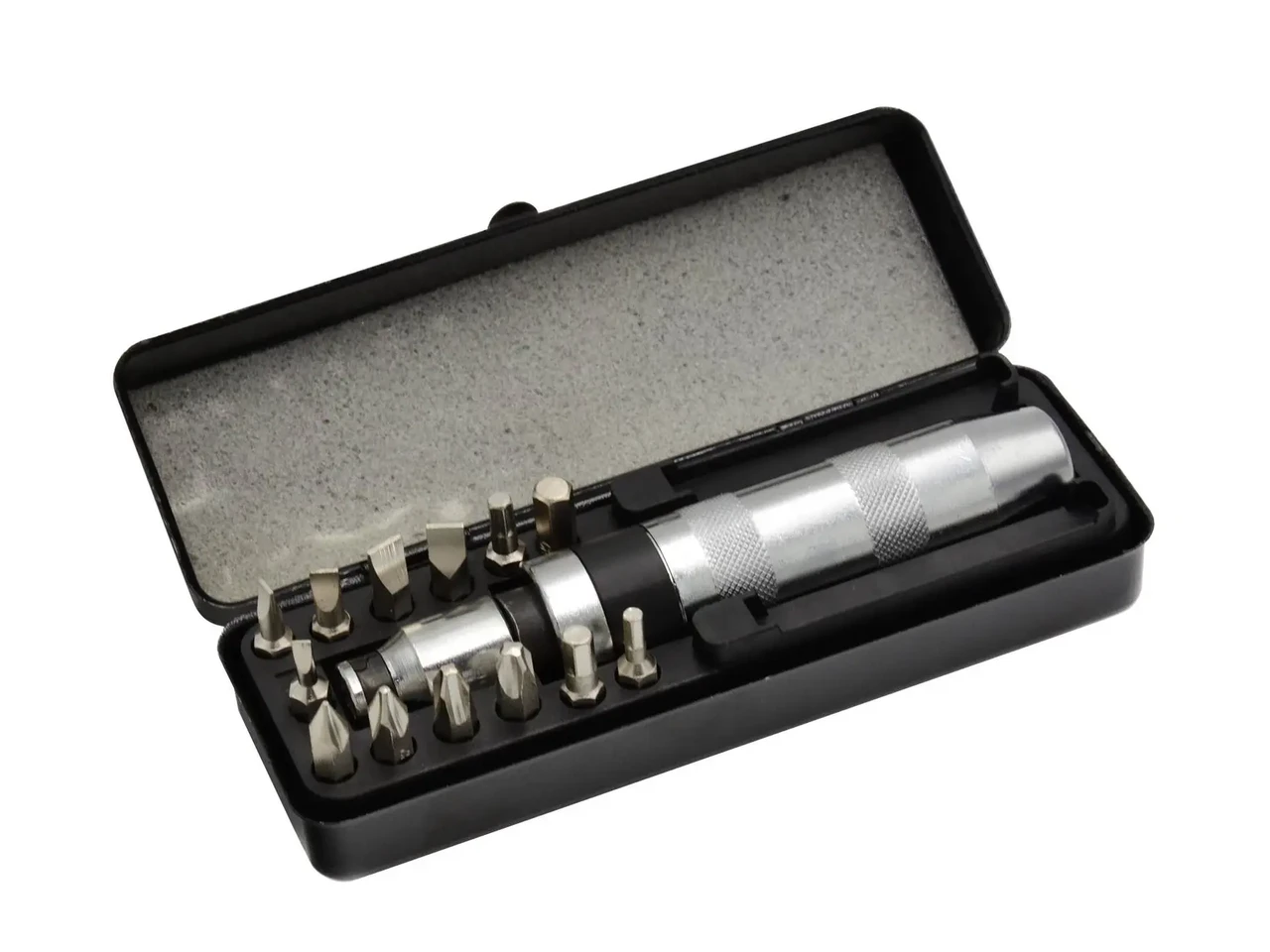 Ударна викрутка з бітами 15шт, GEKO G30252, фото 1