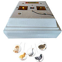 Інкубатор, з ручним переворотом, на 120 яєць, компактний для дому