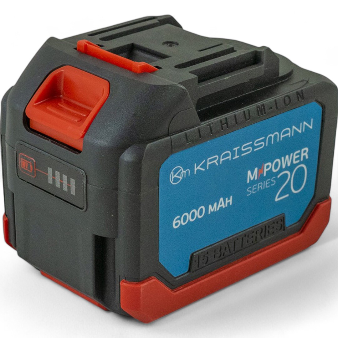 Акумулятор KRAISSMANN 6001 MP 20 (20В, 6000 мАг, тип M)