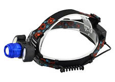 Яскравий потужний акумуляторний налобний ліхтар X-Balog BL-C862-T6 на голову із зарядкою 2x18650 XPE+COB, фото 2