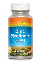 Цинк піколінат Thompson Zinc Picolinate 25mg 60tabs