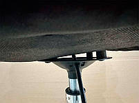 Стілець майстра Levent (Chilli) CH-Base, на хромованій круглій базі Ø385 мм із регулюванням висоти, оббивка, фото 8