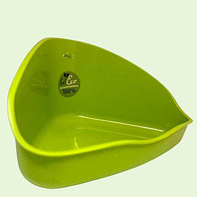 Туалет для хом'яків, морських свинок, тхорів та інших гризунів кутовий Trixie 16см х 7см х 12см 6254