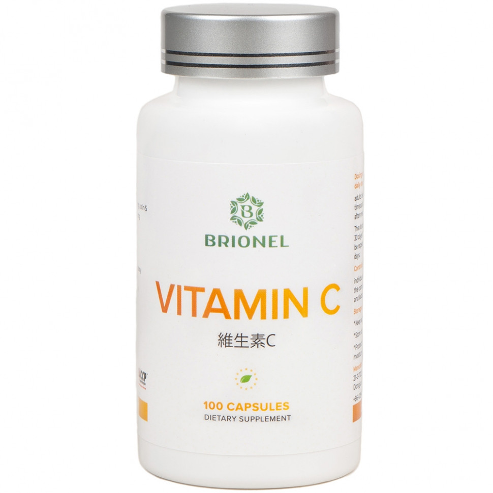 Вітамін С, Vitamin C Brionel, 100 кап, фото 1