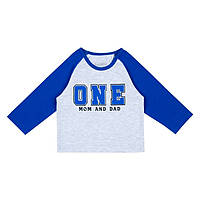 Підлітковий лонгслів універсальний GABBI LS-25-4 Синій на р.68 (14362)