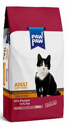 Pawpaw (Паупау) Adult Cat Food Gourmet сухий корм для вибагливих кішок 15 кг