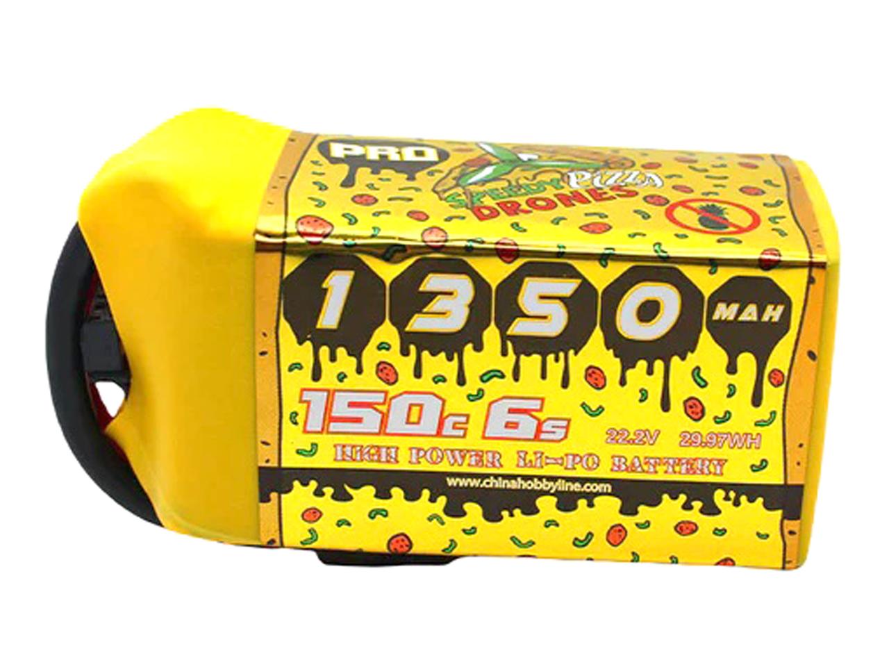 Акумулятор CNHL 1350mAh 6S 150C (Speedy Pizza Drones), фото 1