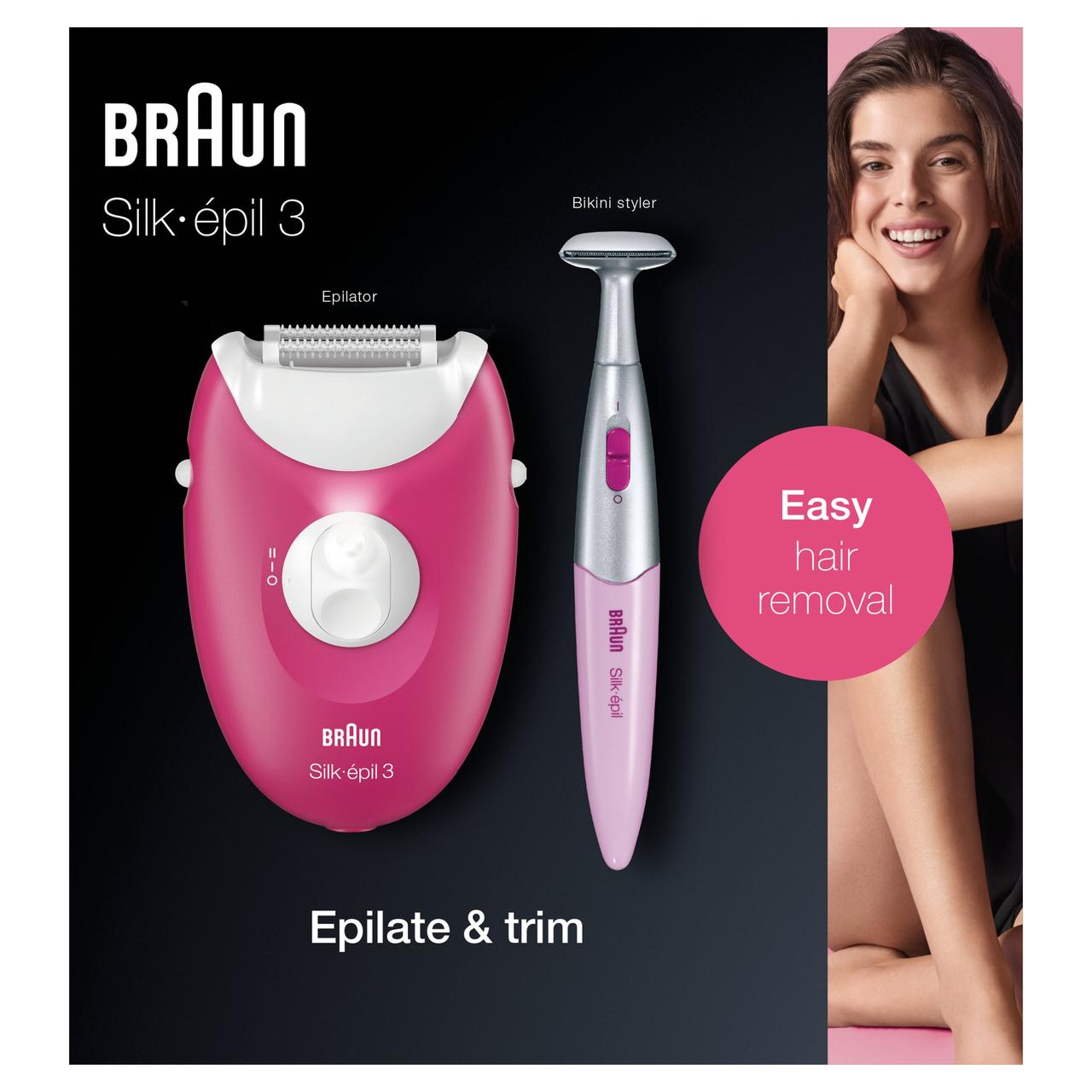 Епілятор BRAUN  SE 3420 Silk epil 3