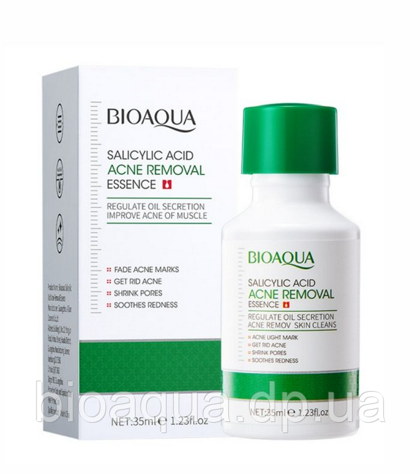 Сироватка анти-акне з саліциловою кислотою Bioaqua Salicylic Acid Acne Removal Essence, 35 мл