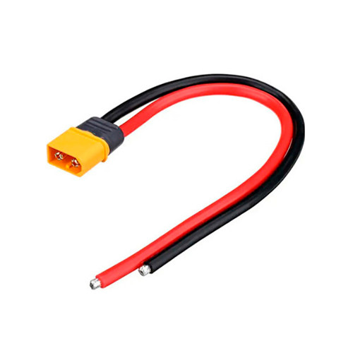 Кабель силовий Amass XT60 10см 12AWG 60А, тато