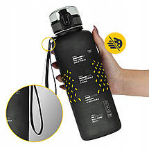 Пляшка для води спортивна 4FIZJO 1000 мл Black (P-5905973403788), фото 4