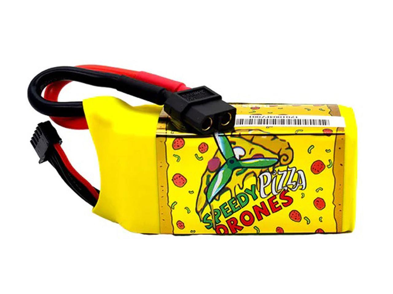 LiPo акумулятор CNHL 1200mAh 4S 100C XT60 Speedy Pizza Drones для FPV-дронів
