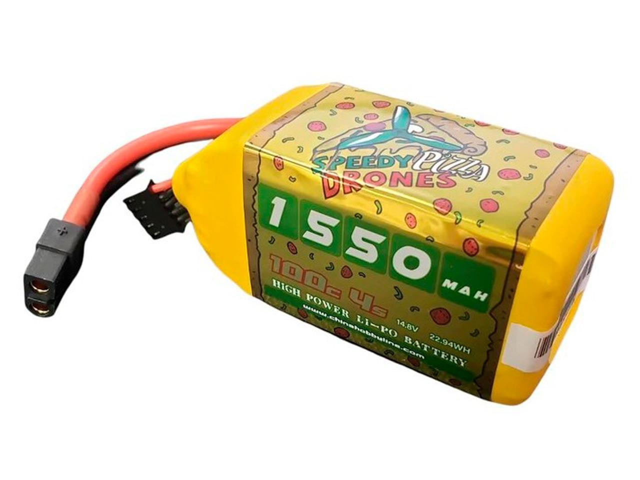 Акумулятор CNHL 1550mAh 4S 100C (Speedy Pizza Drones)